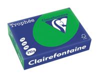 Clairefontaine Trophée Intens, gekleurd papier, A4, 210 g, 250 vel, bijartgroen - thumbnail