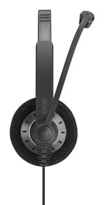 EPOS IMPACT SC 30 Headset Bedraad Hoofdband Gesprekken/muziek Zwart, Zilver