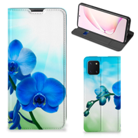 Samsung Galaxy Note 10 Lite Smart Cover Orchidee Blauw - Cadeau voor je Moeder - thumbnail