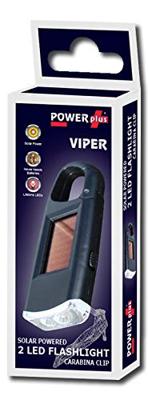 POWERplus Mini zaklamp viper - met karabijnhaak