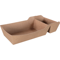 Bak | Karton | A9+1/A22 | snackbak | 150x70x35mm | bruin | 300 stuks - thumbnail