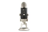 Blue Yeti USB Microfoon voor Opname, Streaming, Gaming, Podcasting, Condensator-Mic voor Laptop of Computer, PC en Mac, Blue VO!CE Effecten, Verstelbare Standaard, Plug and Play - Zwart zilver - thumbnail