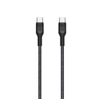 Cygnett USB-C naar USB-C snellaadkabel, 2,2 m, zwart - thumbnail