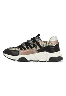 DWRS Los Angeles Tweed B9101-111-1170 Zwart / Grijs-42 maat 42