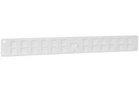 Nedco schuifrooster kunststof wit 370 x 40 mm - thumbnail