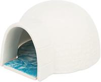 Trixie hamster iglo met koelplaat keramiek wit - thumbnail