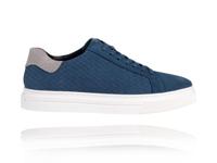 Blue Essential Sneakers Lureaux - Handgemaakte Nette Schoenen Voor Heren - thumbnail