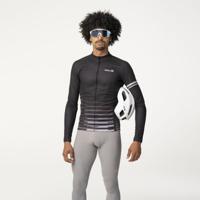 AGU Fietsshirt Lange Mouwen Essential Heren - Zwart - M - thumbnail
