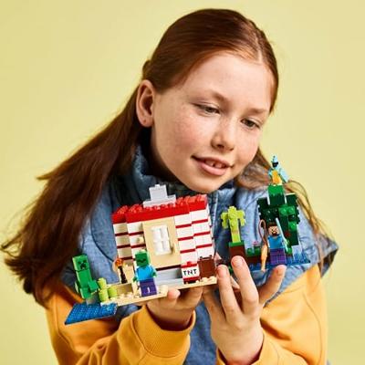 LEGO Minecraft 21275 Jungle TNT Huis - Bouwset voor meisjes vanaf 8 jaar