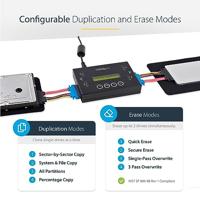 StarTech.com 1:1 Standalone Hard Drive Cloner & Wisser, USB Thumb Drive en SATA HDD/SSD Disk Kloner & Disk Eraser, LCD display, TAA Compliant, OS Onafhankelijk (SU2DUPERA11) - thumbnail