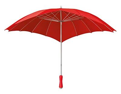 Impliva - hartvormige paraplu - uv-bescherming - ø 84 cm - rood