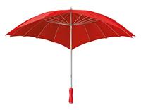 Impliva - hartvormige paraplu - uv-bescherming - ø 84 cm - rood - thumbnail