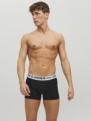 3-Pack heren boxershorts - Black waistband - Katoenen heren ondergoed grote maten