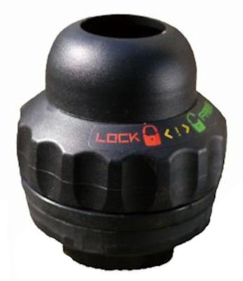 Zadelpen verend kaars zilver 25.4