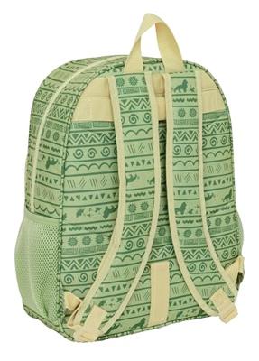 Schoolrugzak Mufasa Groen Beige 33 x 42 x 14 cm