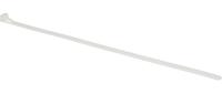 Max Hauri 136686 Kabelbinder 300 mm 7.5 mm Wit Hersluitbaar, Flexibel 20 stuk(s) - thumbnail