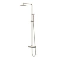 IVY Bond Regendoucheset - opbouw - 20cm slim hoofddouche - 3-standen handdouche - Geborsteld nickel PVD CSB1GNBA - thumbnail