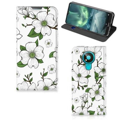 Nokia 3.4 Smart Cover Dogwood Flowers Nokia 3.4 Smart Cover Dogwood Flowers