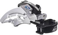 Voorderailleur 3 x 7/8-speed Shimano Altus M310 top swing / dual pull 40T - Zwart/Zilver - thumbnail