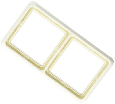 Jung CD500 afdekraam 2-voudig creme CD 582 W