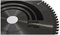 BOSCH PROFESSIONAL Carbide cirkelzaagblad 254 x 30 x 2,5 mm (80 tanden) - hout - thumbnail