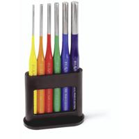 Rennsteig Werkzeuge Pendrijverset in bonte kunststof houder 425 560 6 RC - thumbnail