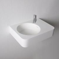 Fontein Ideavit Solidbrio 45x30x14 cm Solid Surface Mat Wit Ideavit - thumbnail