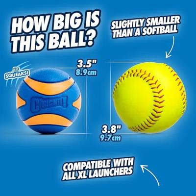 CHUCKIT ULTRA SQUEAKER BAL - thumbnail