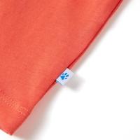 Kindershirt met korte mouwen 140 lichtrood - thumbnail