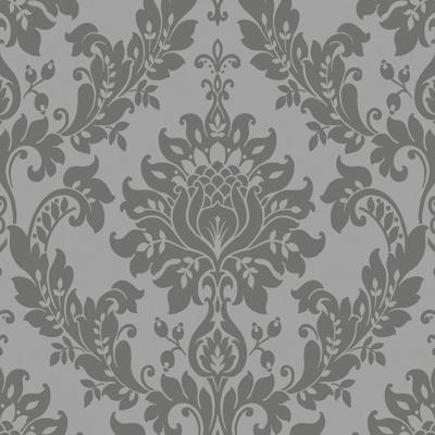 Dutch Wallcoverings Eleganza - Clara Grey - Grijs
