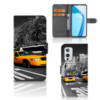 OnePlus 9 | Flip Cover | New York Taxi - thumbnail