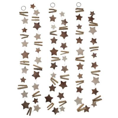 Boltze Home Capiz guirlande l180cm ster Boltze Home Capiz guirlande l180cm ster