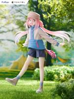 Laid-Back Camp Tenitol PVC Statue Nadeshiko Kagamihara 22 cm - thumbnail