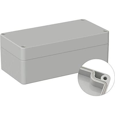 TRU COMPONENTS TC-9065628 Industriële behuizing 160 x 80 x 60 ABS Grijs-wit (RAL 7035) 1 stuk(s)