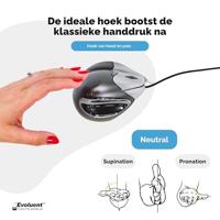 BakkerElkhuizen Evoluent Mouse Left hand - thumbnail