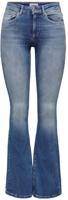 Only Onlblush Life Mid Flared Bb Rea1319 Flare Medium Blue Denim - thumbnail