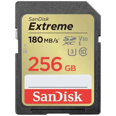 SanDisk Extreme SDXC 256 GB geheugenkaart