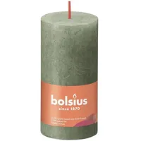 Bolsius Rustiek stompkaars 100/50 Olijf - thumbnail
