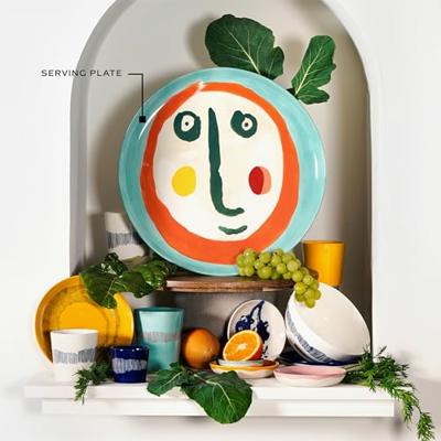 SERAX - Feast by Ottolenghi - Serveerbord L 35x35cm Face 2 SERAX - Feast by Ottolenghi - Serveerbord L 35x35cm Face 2