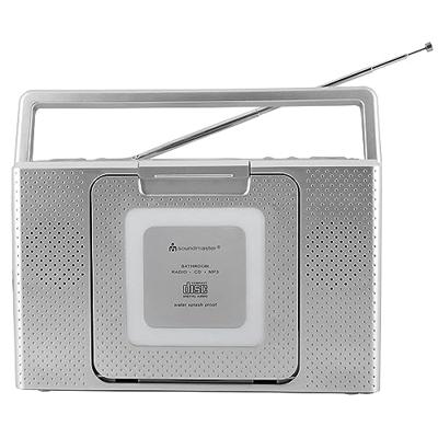 Soundmaster BCD480 badkamerradio keukenradio CD-speler stereoluidspreker tijdsweergave IPX4 spatwaterdicht