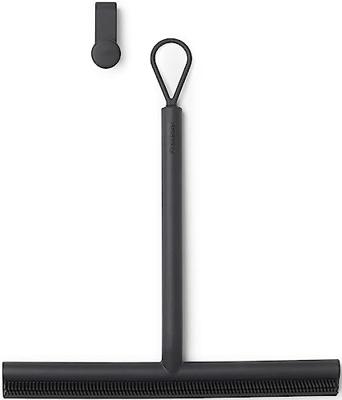 Brabantia ReNew Douchewisser - deurhaak - donker grijs 280160 Brabantia ReNew Douchewisser - deurhaak - donker grijs 280160