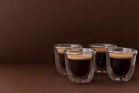 La Cafetière - Dubbelwandige Espresso Glazen - 4 stuks - thumbnail