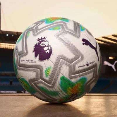 PUMA Orbita Ultimate Premier League Thrill WP Voetbal Maat 5 2025-2026 Wit Multicolor PUMA Orbita Ultimate Premier League Thrill WP Voetbal Maat 5 2025-2026 Wit Multicolor