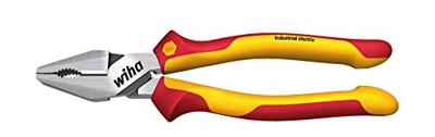 Wiha Krachtcombinatietang Industrial electric met DynamicJoint® en OptiGrip in blister | 225 mm | In blister - 38856 - 38856