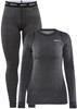 Craft 1909710 Core Wool Merino Set Wmn - Black Melange - S