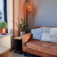 QAZQA Vintage vloerlamp goud 70 cm - Botanica - thumbnail