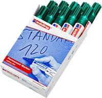 Permanente markeerstift Edding 550 Groen (10 Stuks) - thumbnail
