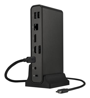 ASUS Triple Display USB-C Dock Duo DC301 Bedraad Zwart ASUS Triple Display USB-C Dock Duo DC301 Bedraad Zwart