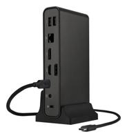 ASUS Triple Display USB-C Dock Duo DC301 Bedraad Zwart - thumbnail