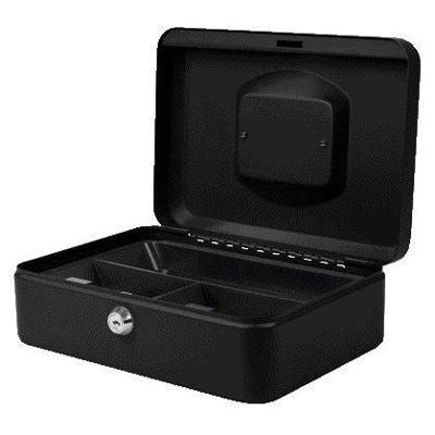 Geldkist pavo 250x180x90mm zwart